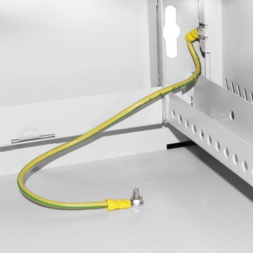 Шкаф настенный Ipcom 6U, 600*600, RAL7035 (СН-6U-060х060-ДС-7035)