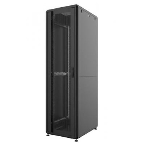 Шкаф напольный Mirsan GTS 19" 46U 600x1000, RAL 9005 (MR.GTS46U61DE.01)