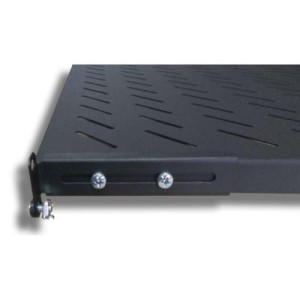 Полка 19" Hypernet 1U глуб. 400мм, в шкафы глубиной 600мм, цвет черный (U-FS-60-BLACK)