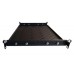 Полка 19" Hypernet 1U глуб. 400мм, в шкафы глубиной 600мм, цвет черный (U-FS-60-BLACK)