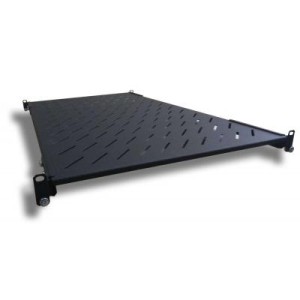 Полка 19" Hypernet 1U глуб. 400мм, в шкафы глубиной 600мм, цвет черный (U-FS-60-BLACK)