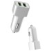 Зарядное устройство ColorWay 2USB AUTO ID 2.4A (12W) white (CW-CHA009-WT)