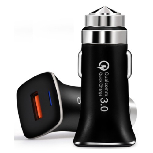 Зарядное устройство XoKo CQC-100 1 USB Qualcom 3.0 3.1A Bla (CQC-100-BK)