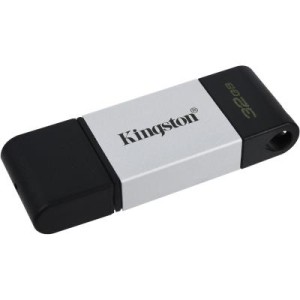 USB флеш накопитель Kingston 32GB DataTraveler 80 USB 3.2/Type-C (DT80/32GB)