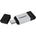 USB флеш накопитель Kingston 32GB DataTraveler 80 USB 3.2/Type-C (DT80/32GB) USB флеш накопитель Kingston 32GB DataTraveler 80 USB 3.2/Type-C (DT80/32GB)