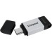 USB флеш накопитель Kingston 64GB DataTraveler 80 USB 3.2/Type-C (DT80/64GB) USB флеш накопитель Kingston 64GB DataTraveler 80 USB 3.2/Type-C (DT80/64GB)