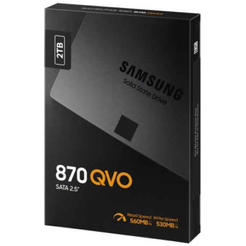 Накопитель SSD 2.5" 2TB 870 QVO Samsung (MZ-77Q2T0BW)