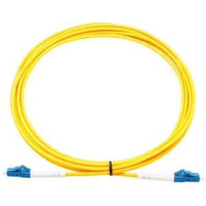 Оптичний патчкорд LC/UPC-LC/UPC Singlemode, Simplex, 1m Eserver (ES-LC-LC/UPC-1-SM-S)