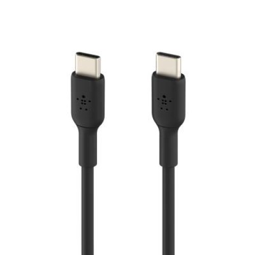 Дата кабель USB-С - USB-С, PVC, 1m, black Belkin (CAB003BT1MBK) Дата кабель USB-С - USB-С, PVC, 1m, black Belkin (CAB003BT1MBK)