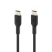 Дата кабель USB-С - USB-С, PVC, 1m, black Belkin (CAB003BT1MBK) Дата кабель USB-С - USB-С, PVC, 1m, black Belkin (CAB003BT1MBK)