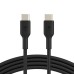 Дата кабель USB-С - USB-С, PVC, 1m, black Belkin (CAB003BT1MBK) Дата кабель USB-С - USB-С, PVC, 1m, black Belkin (CAB003BT1MBK)