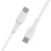 Дата кабель USB-С - USB-С, PVC, 1m, white Belkin (CAB003BT1MWH)