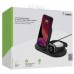 Зарядное устройство Belkin 3-in-1 Wireless Pad/Stand/Apple Watch, black (WIZ001VFBK)