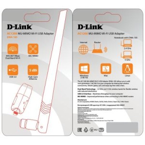 Сетевая карта Wi-Fi D-Link DWA-185