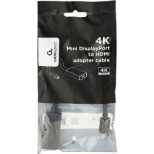 Переходник Mini DisplayPort to HDMI Cablexpert (A-mDPM-HDMIF4K-01)