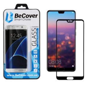 Стекло защитное BeCover HUAWEI P20 Black (702169)