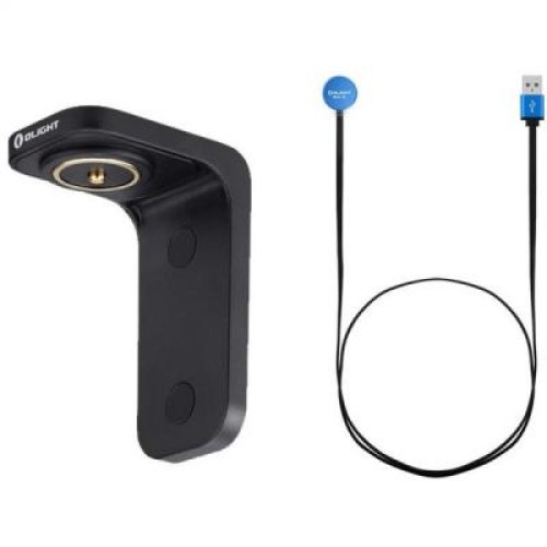 Зарядное устройство для аккумуляторов Olight с магнитным держателем, крепление на сте (L-DOCK KIT) Зарядное устройство для аккумуляторов Olight с магнитным держателем, крепление на сте (L-DOCK KIT)