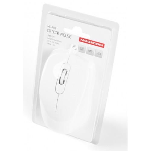 Мышка Modecom MC-M10 USB White (M-MC-0M10-200)