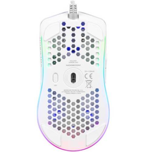 Мышка Modecom Shinobi 3360 Volcano USB White (M-MC-SHINOBI-3360-200)
