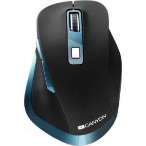 Мышка Canyon CNS-CMSW14DG Wireless Black-Blue (CNS-CMSW14DG)
