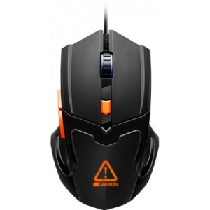 Мишка Canyon Vigil USB Black (CND-SGM02RGB)
