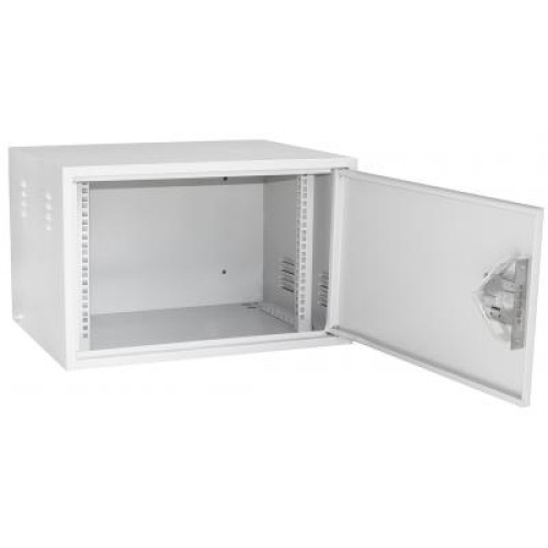 Шкаф настенный Ipcom 19" 7U Forpost глубина 450 антивандальная К-4547 RAL7035 (БКМ-600-7U)