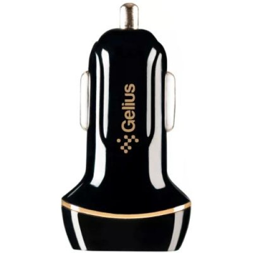 Зарядное устройство Gelius Ultra Voyager GU-CC02 2USB 2.4A + Cable iPhone X Black (00000077716)