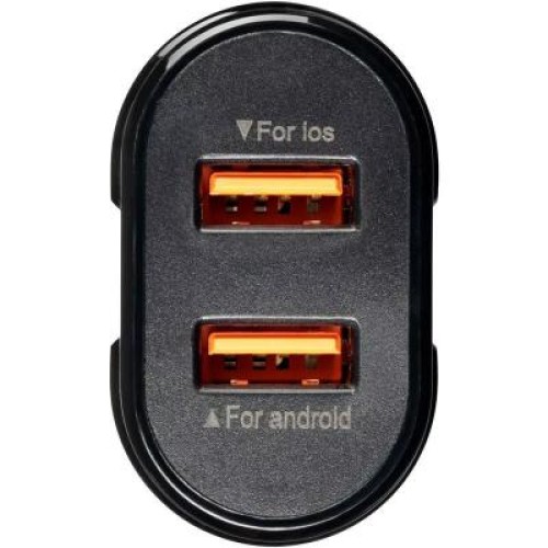 Зарядное устройство Gelius Pro Avangard GP-HC06 2USB 2.4A + Cable MicroUSB Black (00000075588)