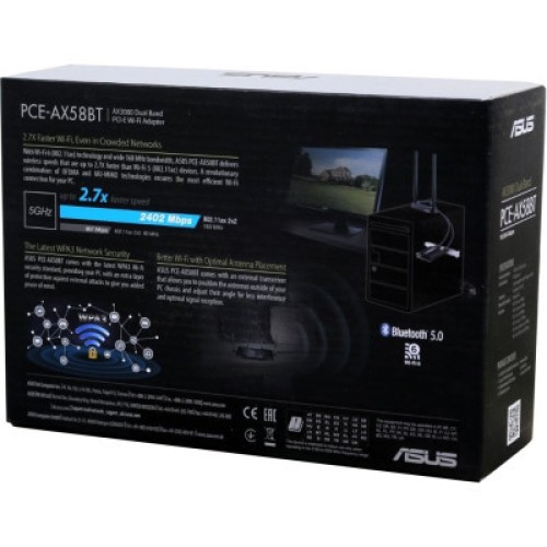 Сетевая карта Wi-Fi ASUS PCE-AX58BT
