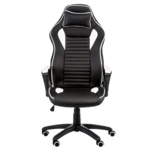 Кресло игровое Special4You Nero black/white (E5371)