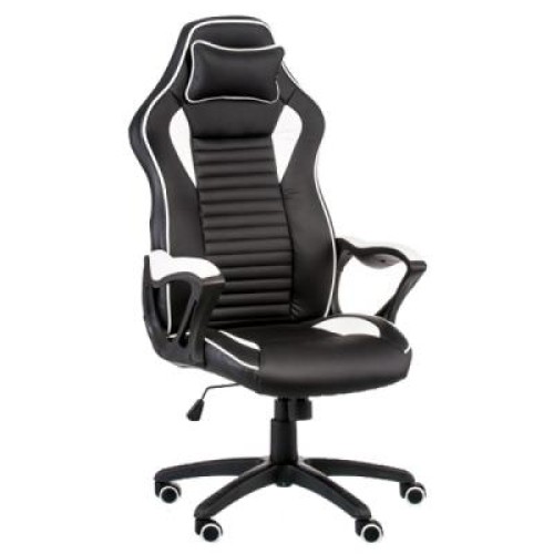 Кресло игровое Special4You Nero black/white (E5371)