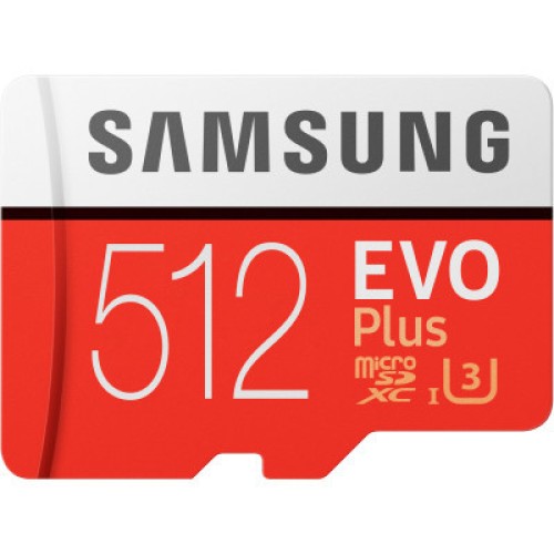 Карта памяти Samsung 512GB microSD class 10 UHS-I U3 Evo Plus V2 (MB-MC512HA/RU) Карта памяти Samsung 512GB microSD class 10 UHS-I U3 Evo Plus V2 (MB-MC512HA/RU)