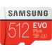 Карта памяти Samsung 512GB microSD class 10 UHS-I U3 Evo Plus V2 (MB-MC512HA/RU) Карта памяти Samsung 512GB microSD class 10 UHS-I U3 Evo Plus V2 (MB-MC512HA/RU)