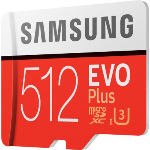 Карта памяти Samsung 512GB microSD class 10 UHS-I U3 Evo Plus V2 (MB-MC512HA/RU) Карта памяти Samsung 512GB microSD class 10 UHS-I U3 Evo Plus V2 (MB-MC512HA/RU)