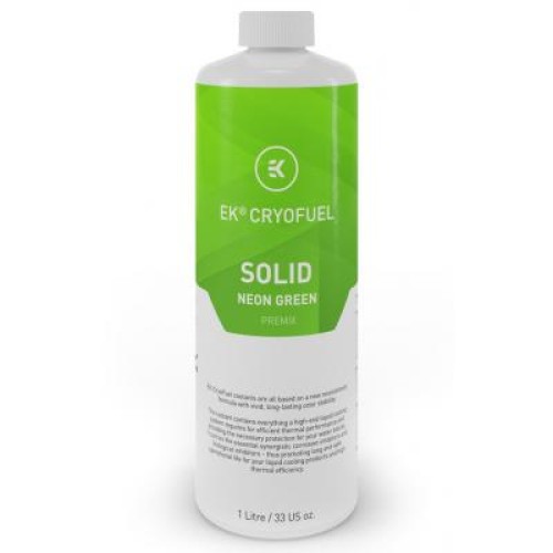 Охлаждающая жидкость Ekwb EK-CryoFuel Solid Neon Green (Premix 1000mL) (3831109880364)