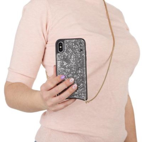 Чехол для мобильного телефона BeCover Glitter Wallet Apple iPhone X/Xs Silver (703620) (703620)