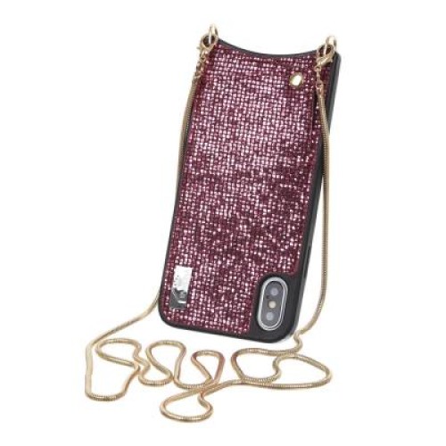 Чехол для мобильного телефона BeCover Glitter Wallet Apple iPhone Xs Max Pink (703623) (703623)