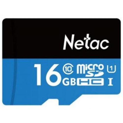 Карта памяти Netac 16GB microSD class 10 (NT02P500STN-016G-R) Карта памяти Netac 16GB microSD class 10 (NT02P500STN-016G-R)