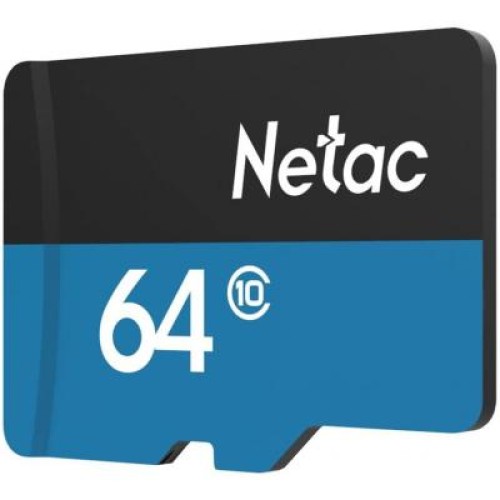 Карта памяти Netac 64GB microSD class 10 UHS-I U1 (NT02P500STN-064G-S) Карта памяти Netac 64GB microSD class 10 UHS-I U1 (NT02P500STN-064G-S)