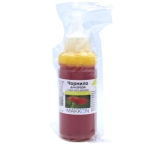 Чернила Makkon для Epson L100/L200/L300/L800 100 мл yellow (IMN-EPS-L100-100Y)