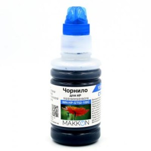 Чернила Makkon для HP Ink Tank 115/310/315/318/319 100 мл cyan (IMN-HP-GT52-100C)