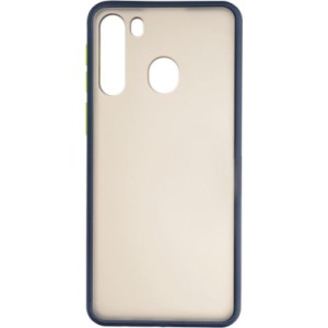 Чехол для мобильного телефона Gelius Bumper Mat Case for Samsung A215 (A21) Blue (00000079432)