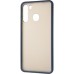 Чехол для мобильного телефона Gelius Bumper Mat Case for Samsung A215 (A21) Blue (00000079432)