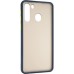 Чехол для мобильного телефона Gelius Bumper Mat Case for Samsung A215 (A21) Blue (00000079432)