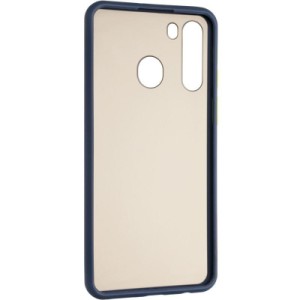 Чехол для мобильного телефона Gelius Bumper Mat Case for Samsung A215 (A21) Blue (00000079432)