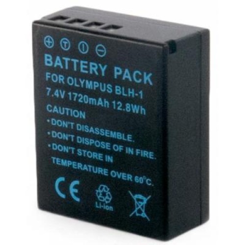 Аккумулятор к фото/видео Extradigital Olympus BLH-1, 1720 mAh (BDO2702)
