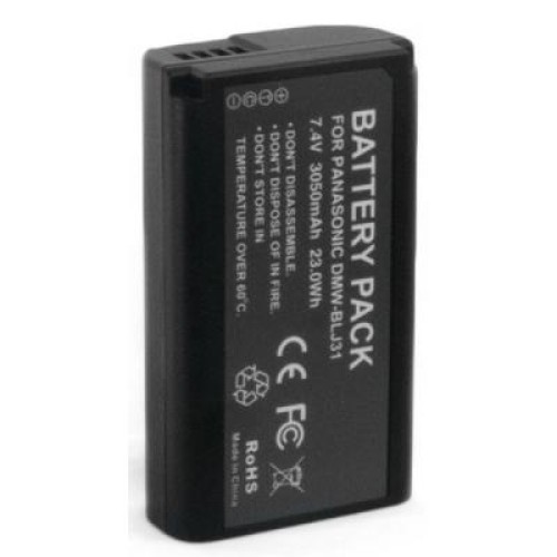 Аккумулятор к фото/видео Extradigital Panasonic BLJ31, Li-ion, 3050 mAh (BDP2696)