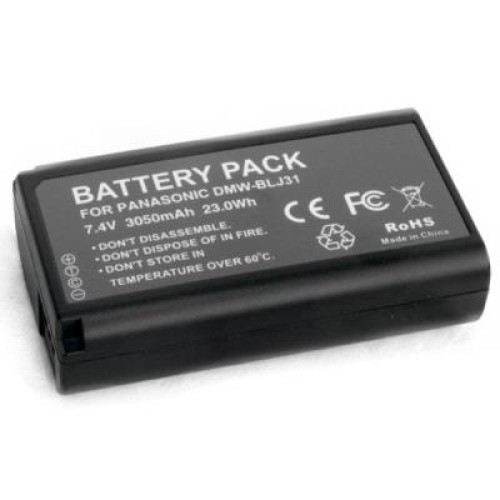 Аккумулятор к фото/видео Extradigital Panasonic BLJ31, Li-ion, 3050 mAh (BDP2696)