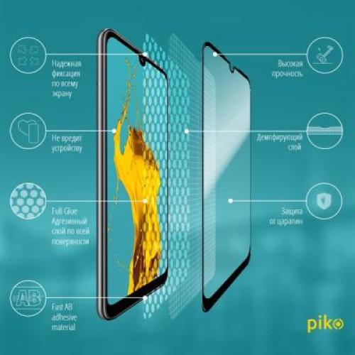 Пленка защитная Piko Full Glue Huawei Y6p (1283126501630)