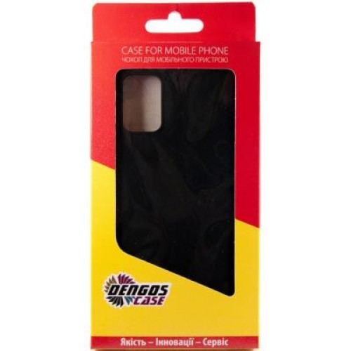 Чехол для мобильного телефона Dengos Carbon Samsung Galaxy A71, black (DG-TPU-CRBN-52) (DG-TPU-CRBN-52)